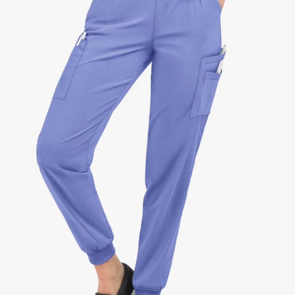 Easy STRETCH by Butter-Soft™ Mila Women's 5-Pocket Jogger Scrub Pants - Petite